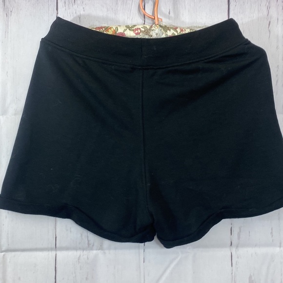 275. NWT H&M black sweatshorts size S - Picture 2 of 4